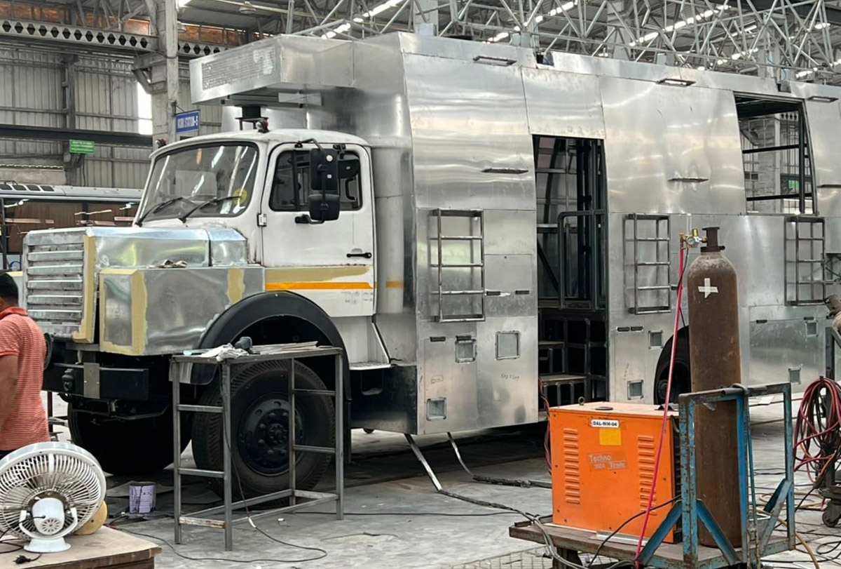 Pawan Kalyan Prachara Radham getting ready