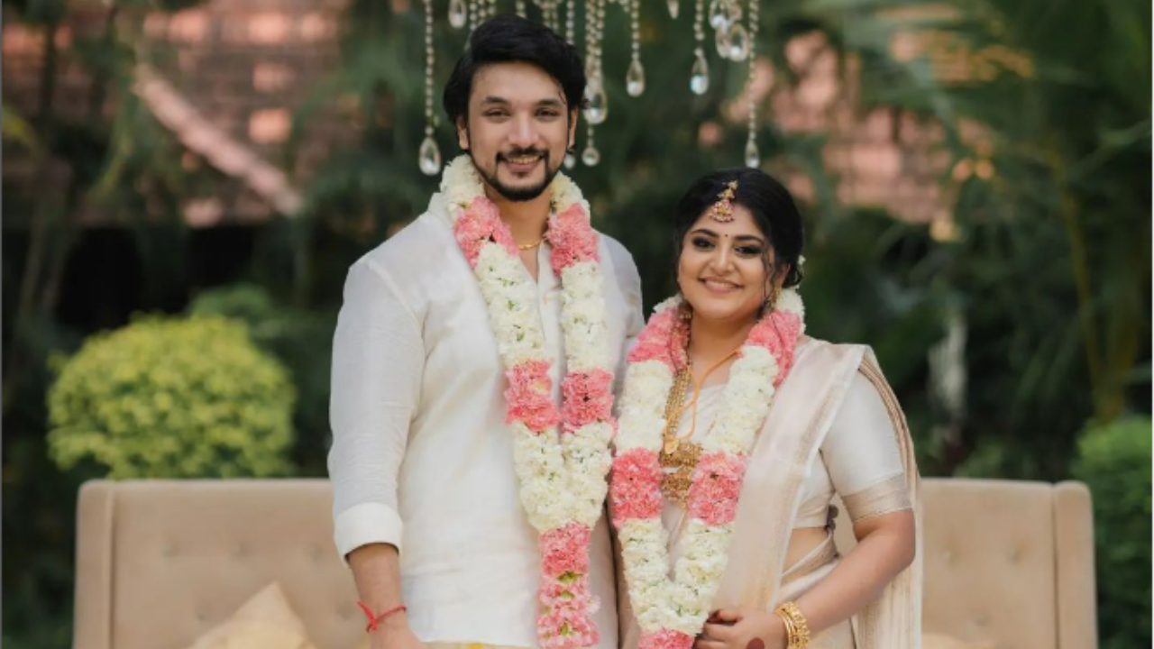 Manjima Mohan & Gautham Karthik tied the knot in Chennai
