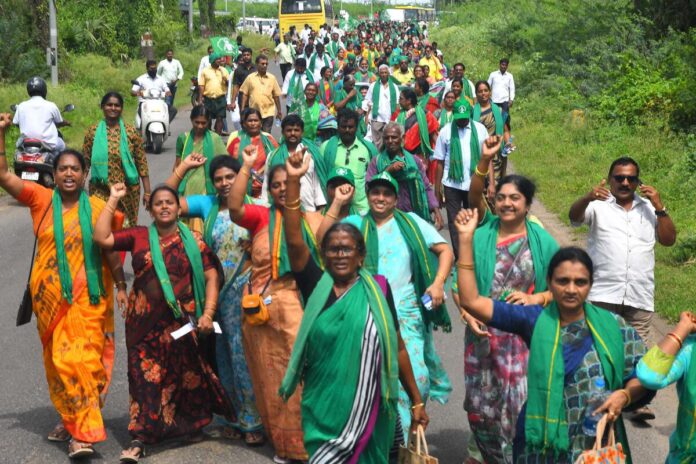 హస్తినలో నినదిస్తే తాడేపల్లి ప్రతిధ్వనించాలి!