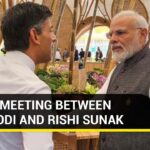 PM Modi meets Rishi Sunak for the first time