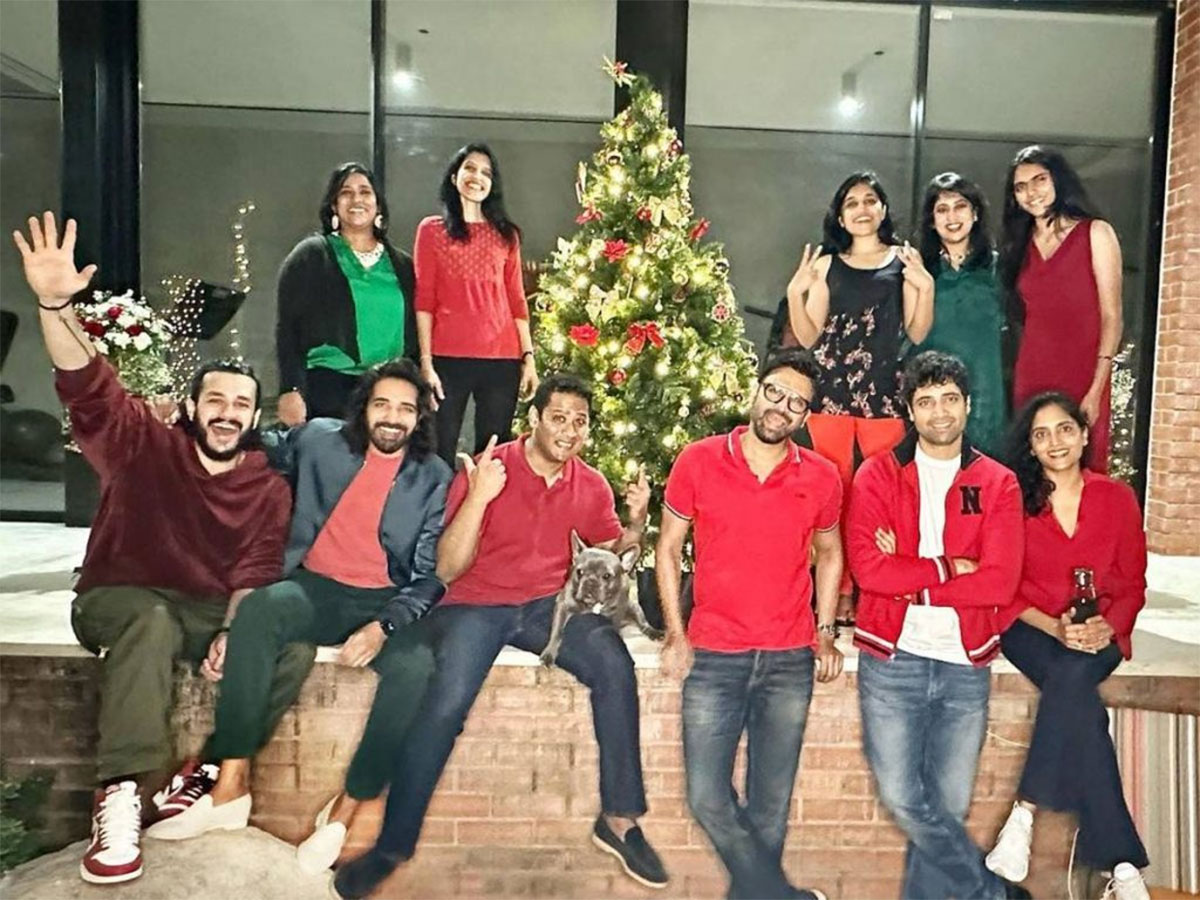 Pic Talk: Adivi Sesh’s Christmas with Akkineni’s