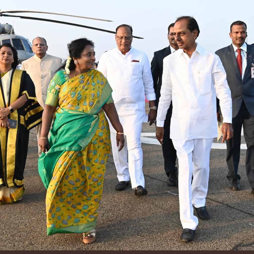 A unique and rare moment where two enemies met