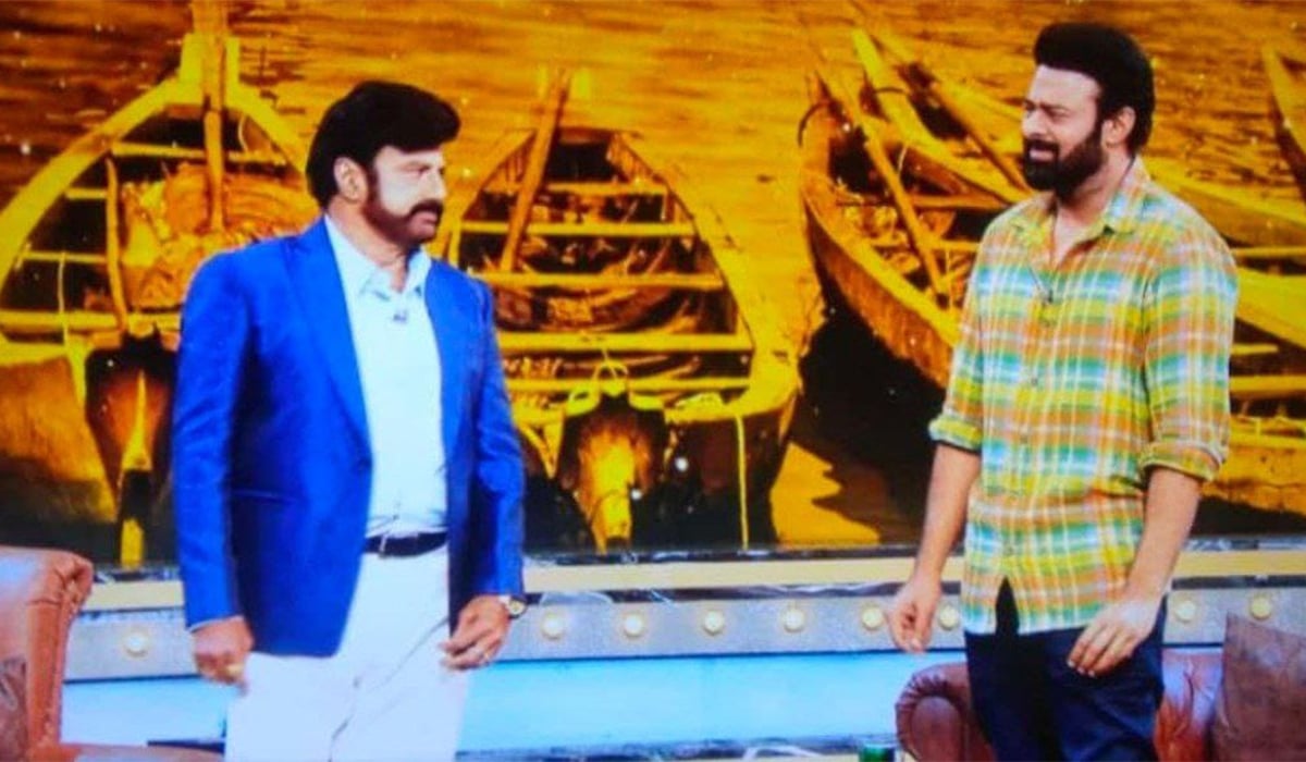 Prabhas surprise to Balayya and his team