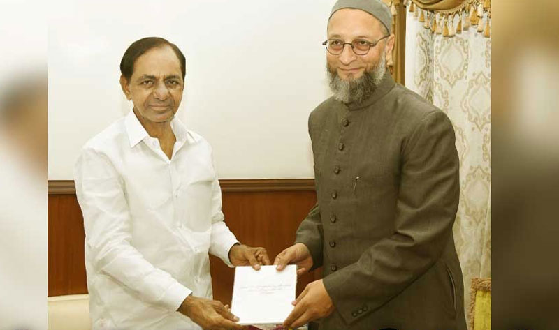 ఒవైసీని బిజెపి ఏజెంట్ గా కేసీఆర్ అనుమానిస్తున్నారా!