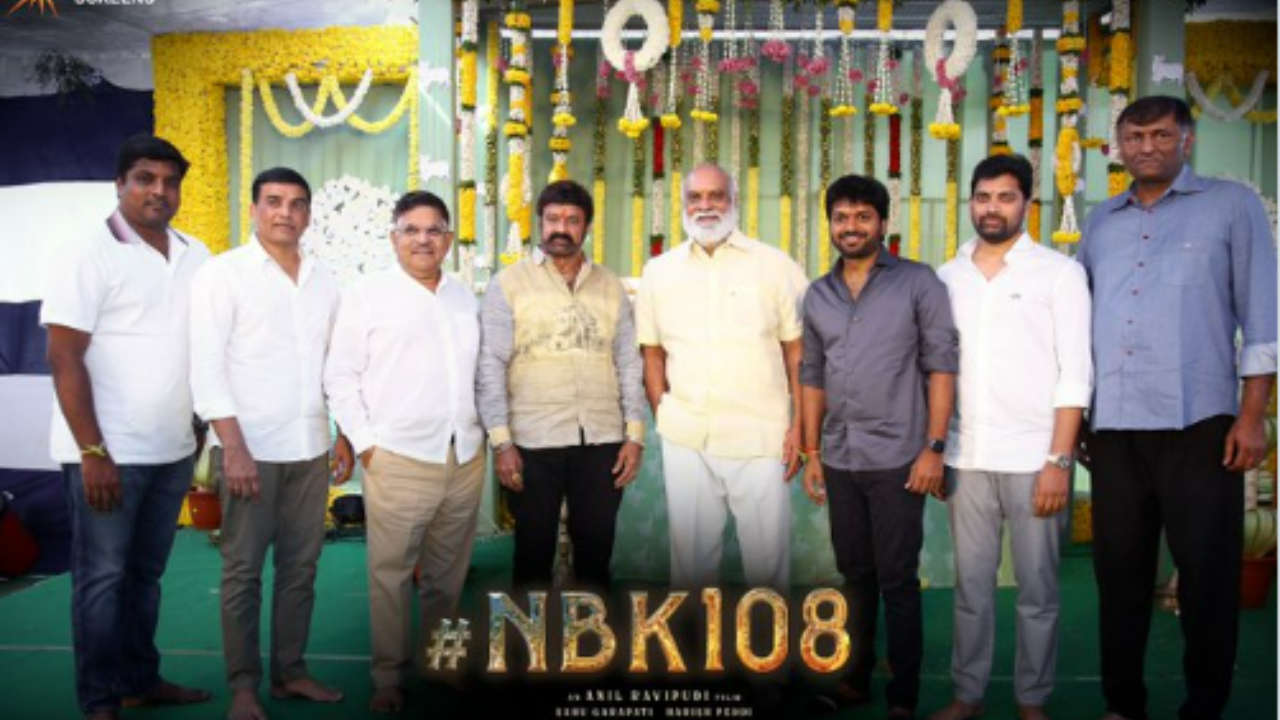 Balakrishna & Anil Ravipudi kickstarted NBK108