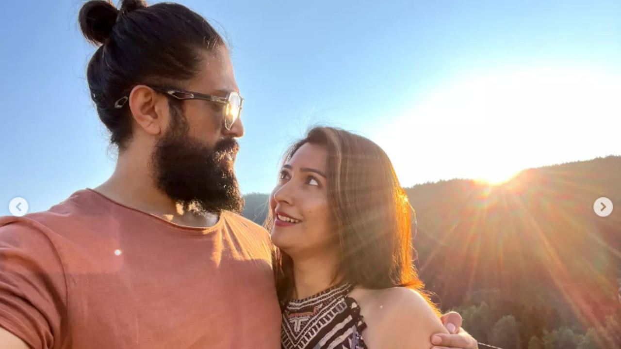 Pic Talk: KGF actor Yash celebrates 6th wedding anniversary with wife Radhika Pandit