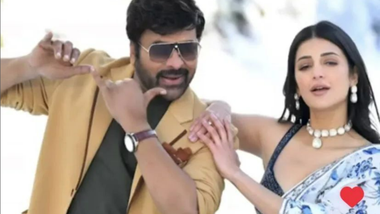 Waltair Veerayya: Excited Chiranjeevi shares visuals from France
