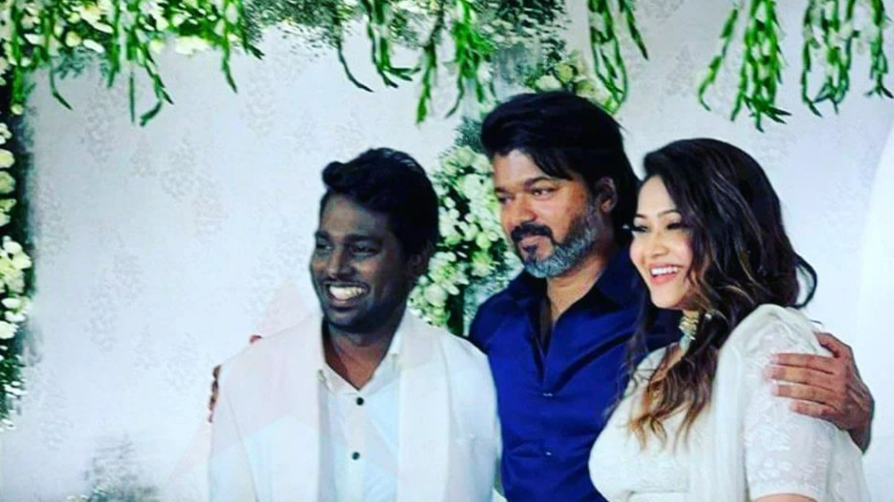 Pic Alert: Vijay Thalapathy graced filmmaker Atlee wife Priya’s baby shower