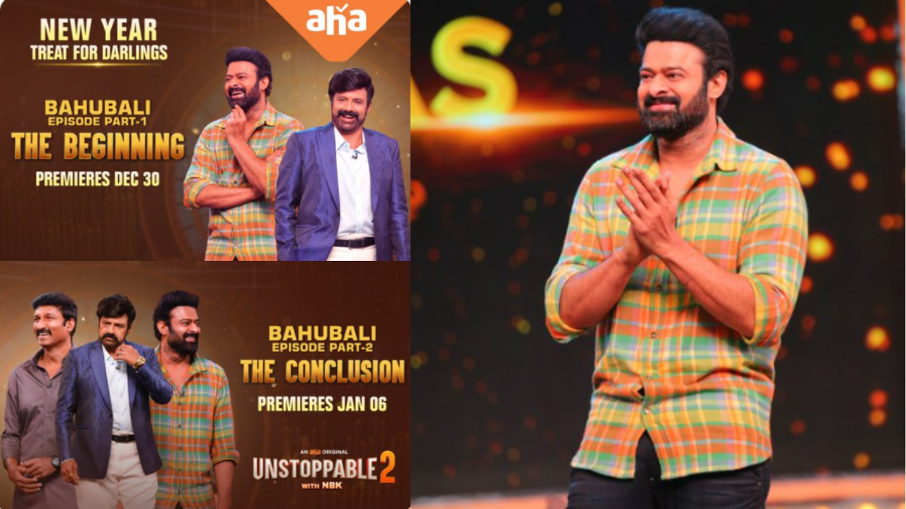 Prabhas’s King Size episodes of Unstoppable are full of laughs
