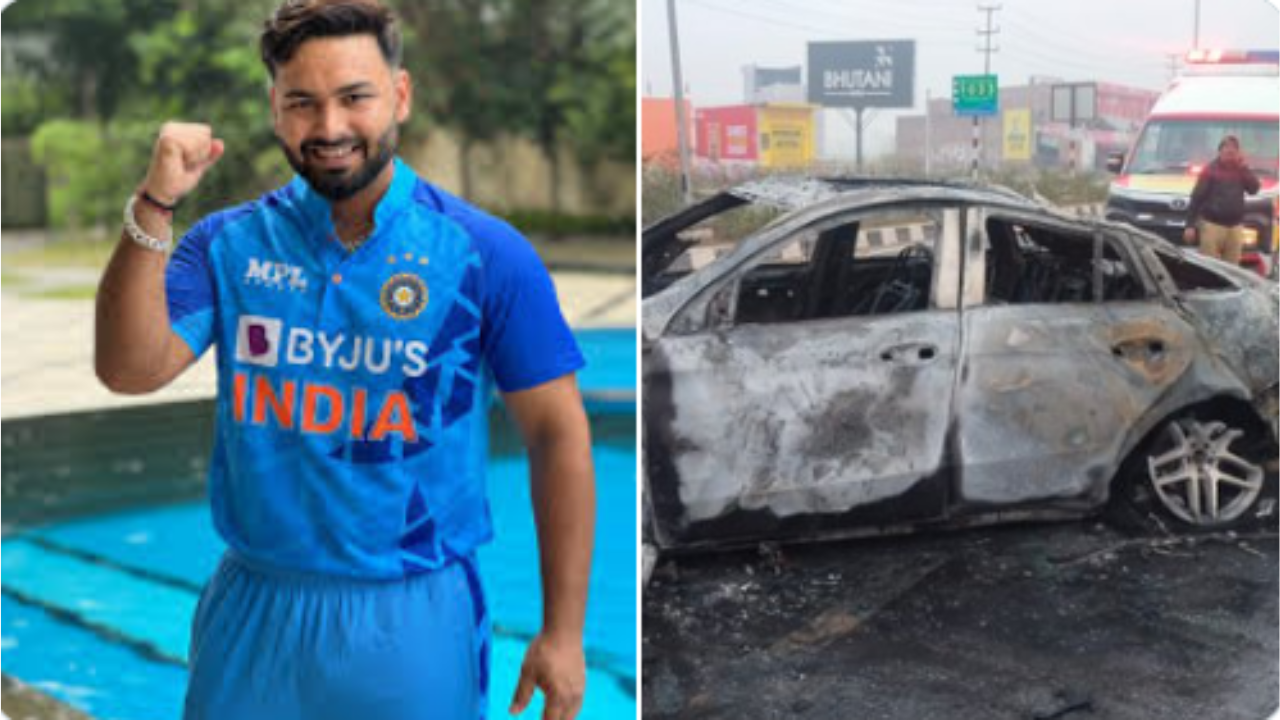 Indian Cricketer Rishab Pant met with an accident
