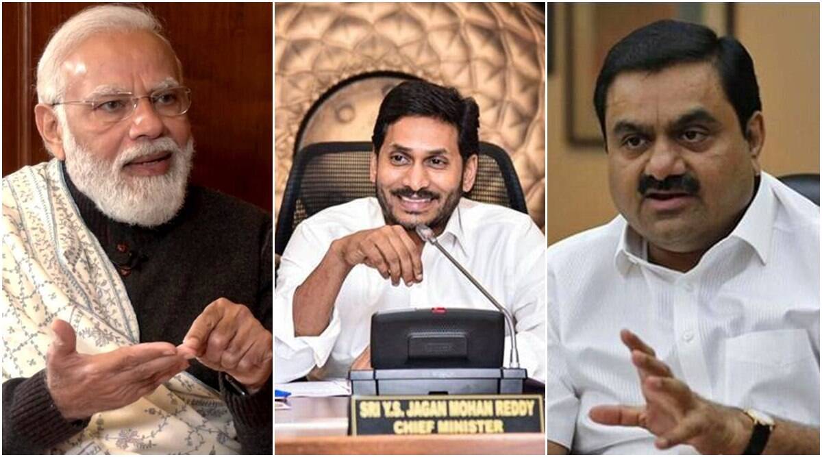 మోదీ  చెప్పినట్లే  అదానీకి భూముల ధారాదత్తం 