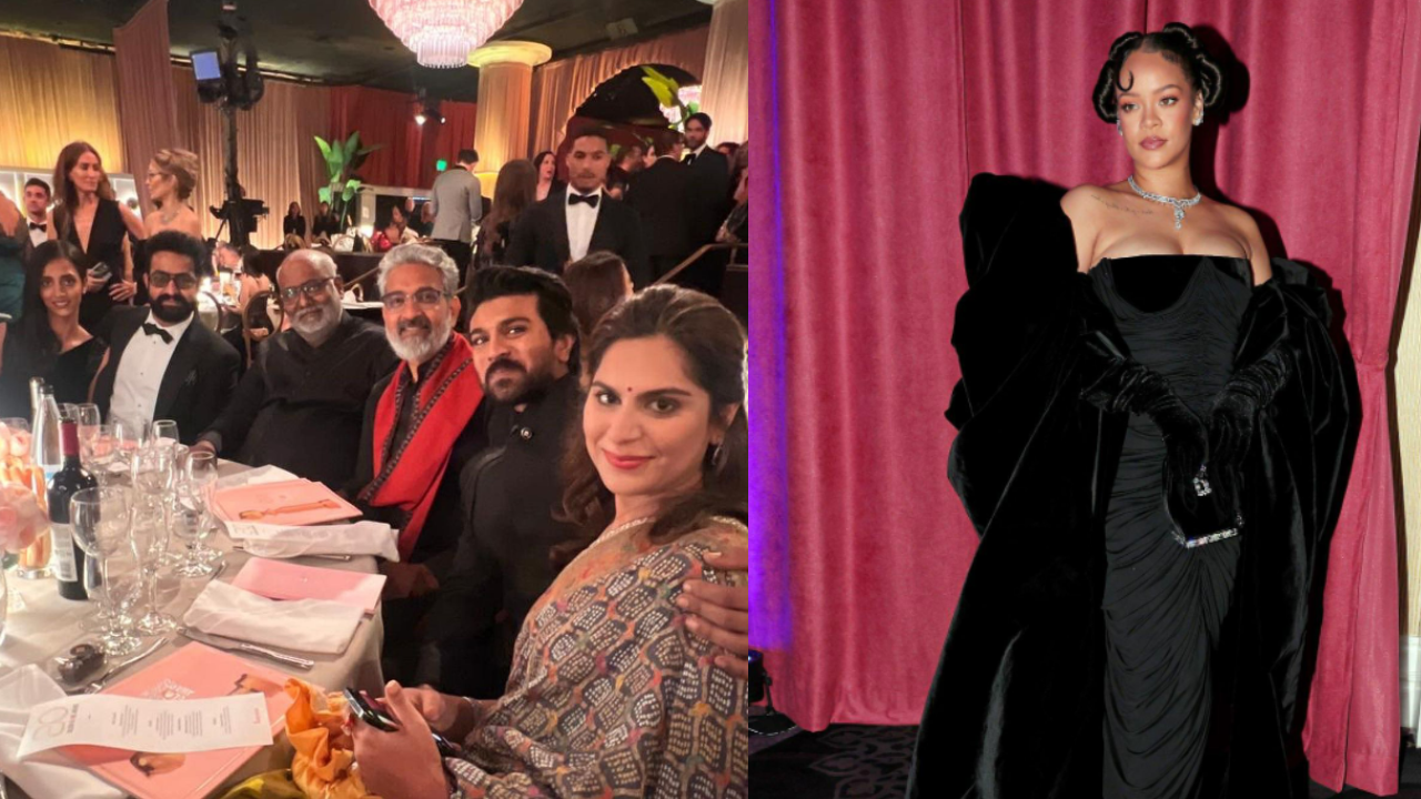 Rihanna congratulates the RRR team for winning the Golden Globe