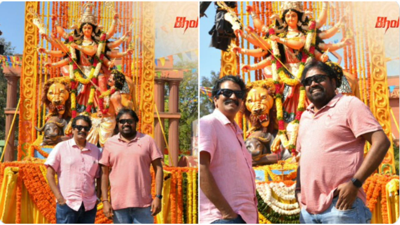 After the Mega blockbuster Waltair Veerayya, Chiranjeevi is on board for Bhola Shankar