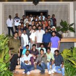 Pic Talk: Megastar parties with Waltair Veerayya’s team