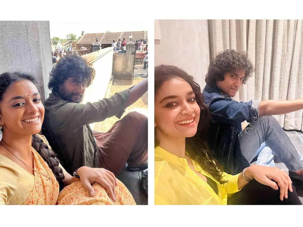 Pic Talk: Nani and Keerthi before and after Dasara