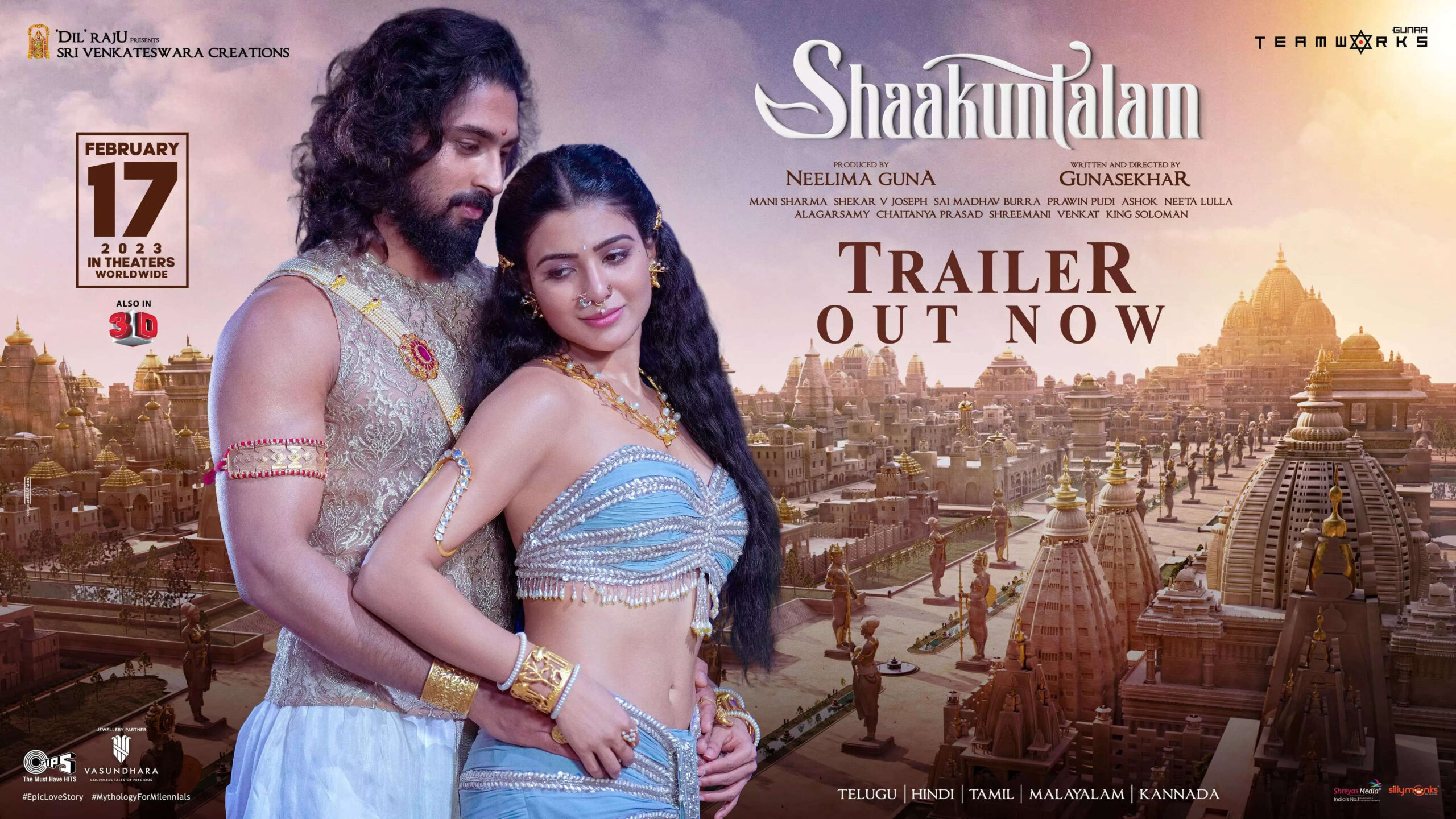 Shakunthalam Trailer Talk: Samantha’s epic love tale