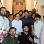 Pic Talk: Chiranjeevi visits Brahmanandam’s residence on his birthday