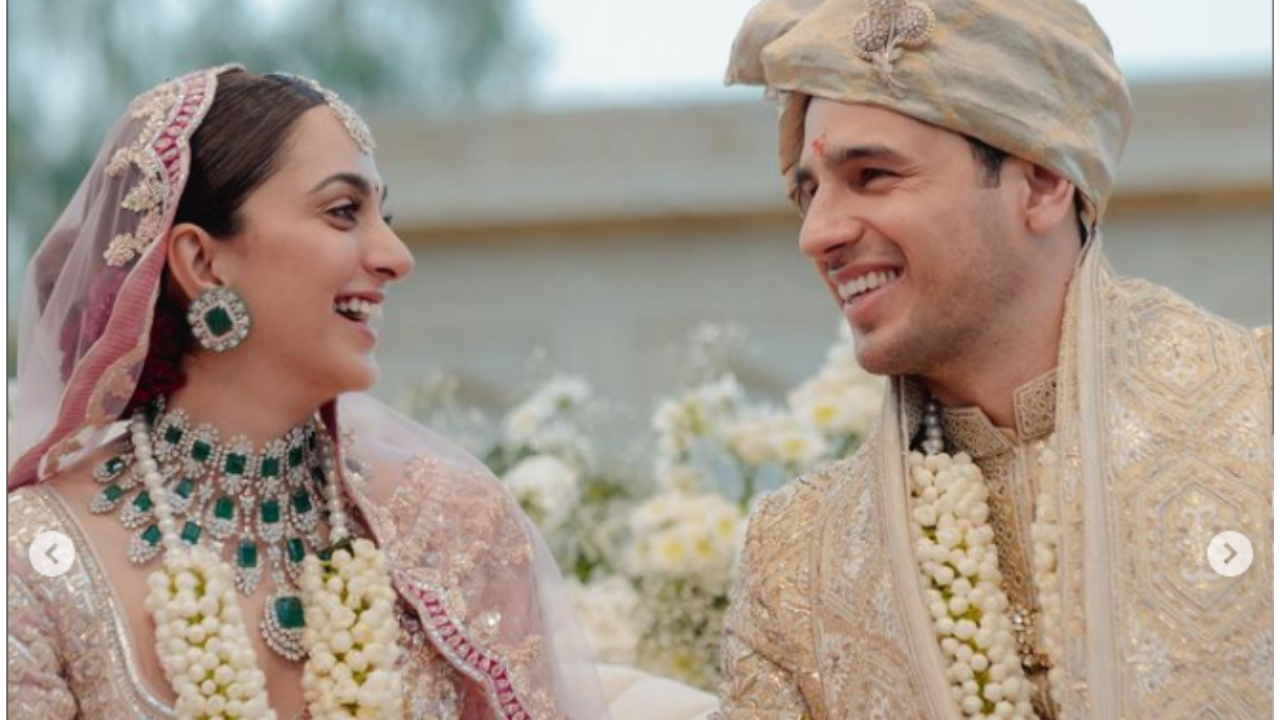 Pic Talk: Siddharth ties the knot with Kiara Advani