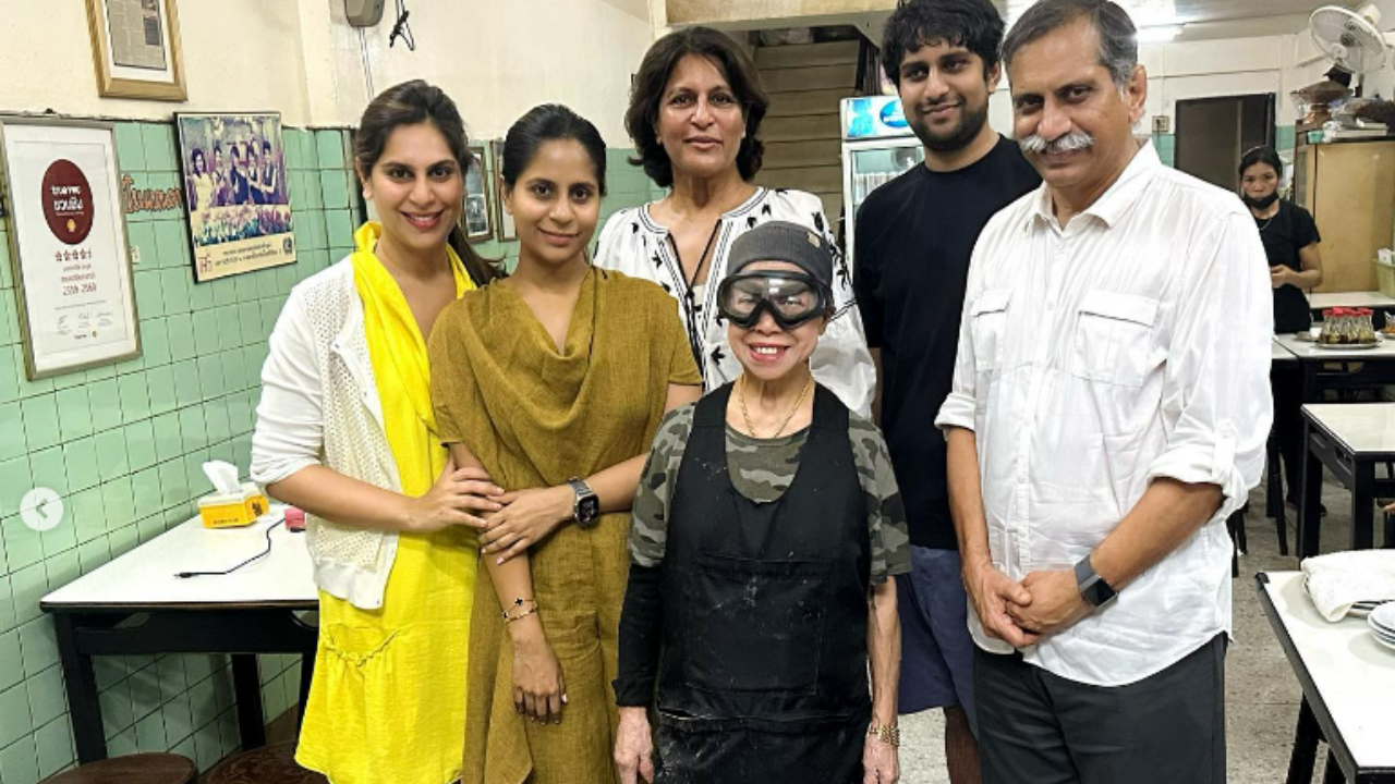 Mom-to-be Upasana enjoys a gala time with her family in Bangkok