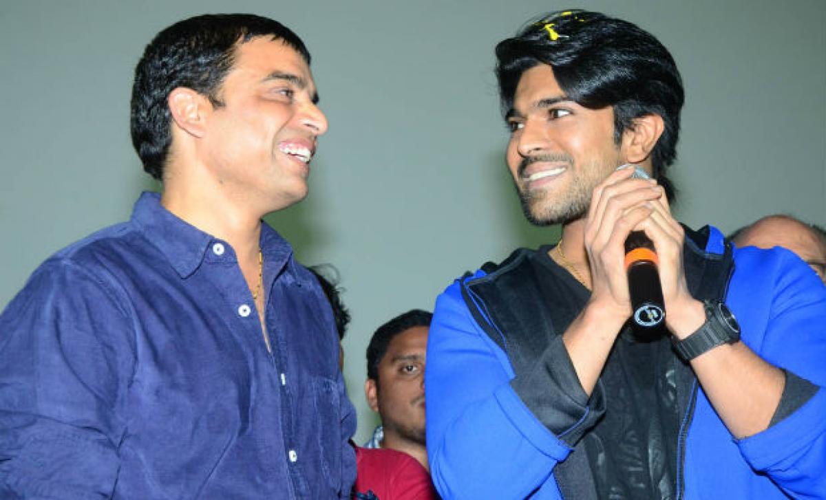 Ram Charan not happy with Dil Raju’s tactics