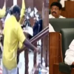 అసెంబ్లీలో టిడిపి ఎమ్యెల్యేలపై దాడి!