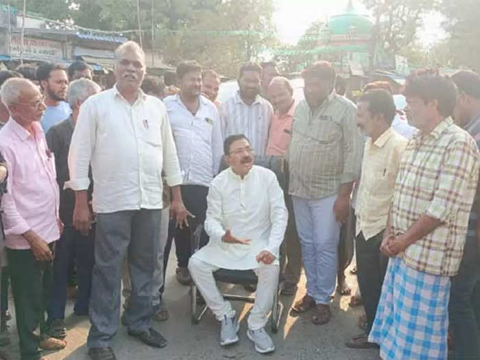 నడిరోడ్డుపై వైసిపిని సవాల్ చేసిన ఎమ్యెల్యే చంద్రశేఖర్ రెడ్డి