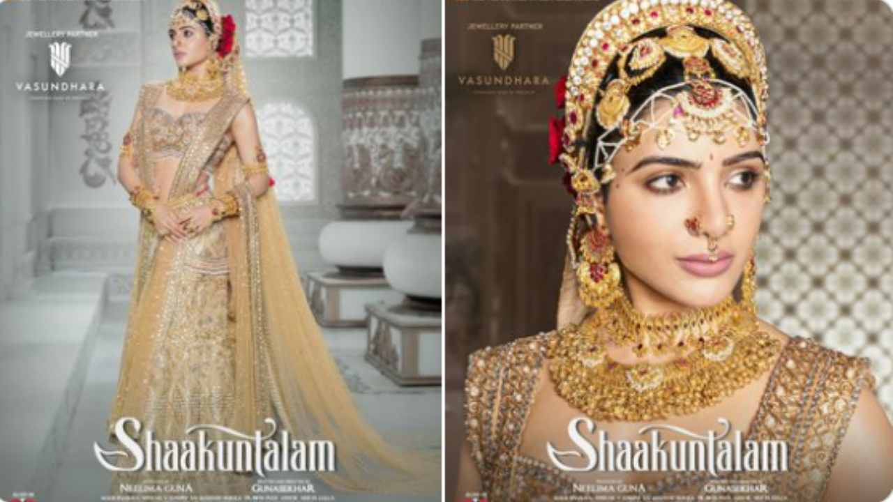 Pic Talk: Samantha looks REGAL in these new posters of Shaakuntalam