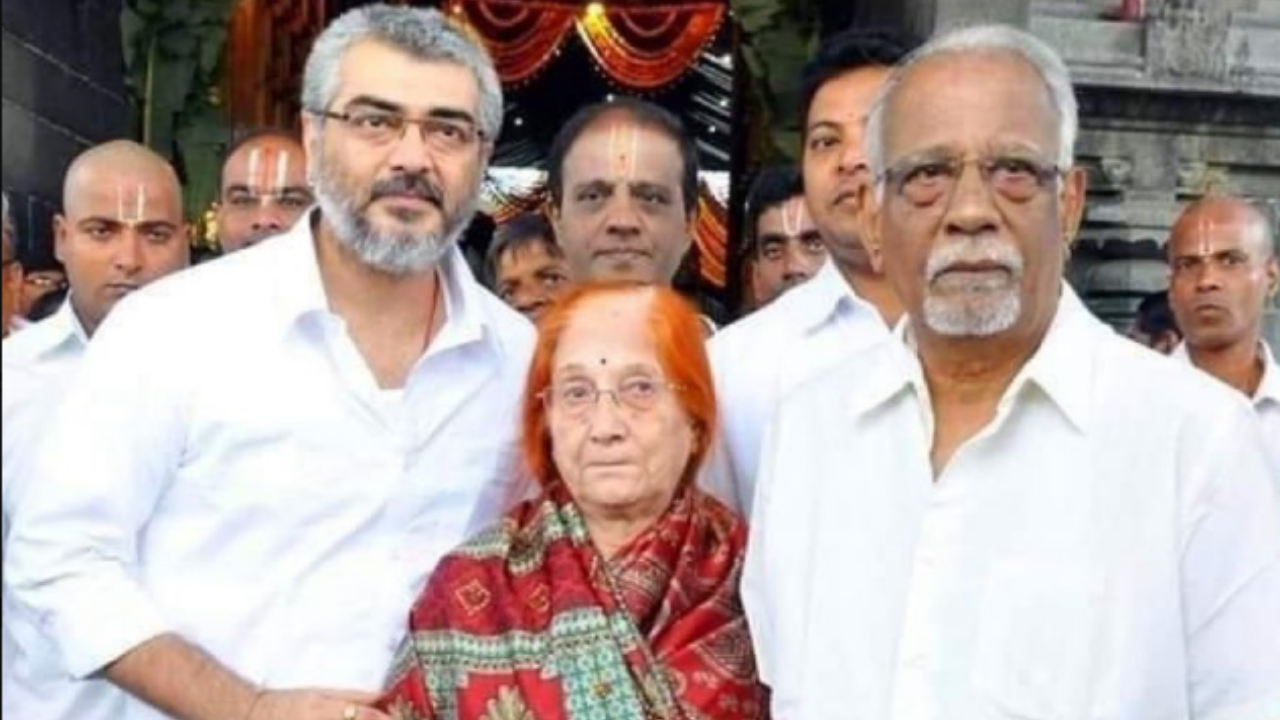 Ajith Kumar’s father P. Subramaniam passed away at 84