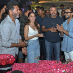 Ram Charan’s grand pre-birthday celebrations with the team RC15