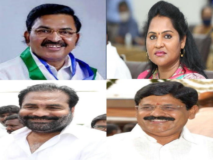 నలుగురు ఎమ్మెల్యేలపై వైసిపి సస్పెన్షన్ వేటు