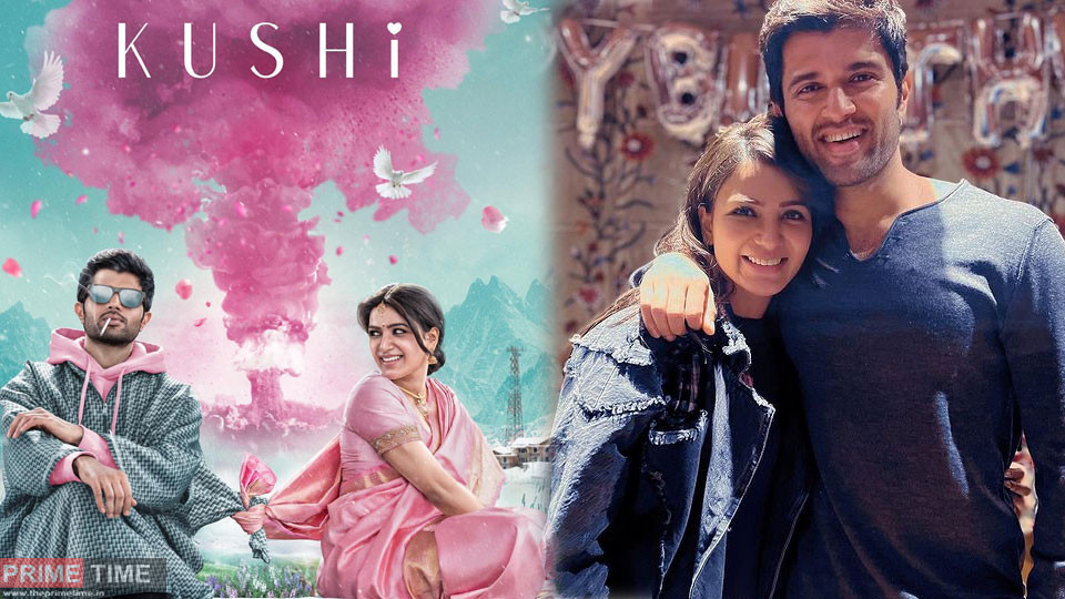 Kushi back on sets with Vijay D and Samantha