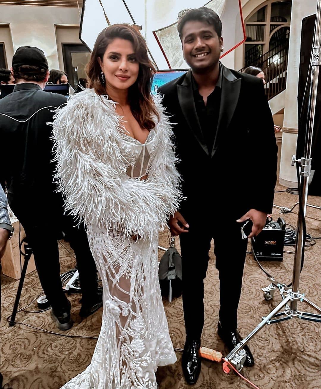 Pic Talk: Rahul Sipligunj with Priyanka Chopra