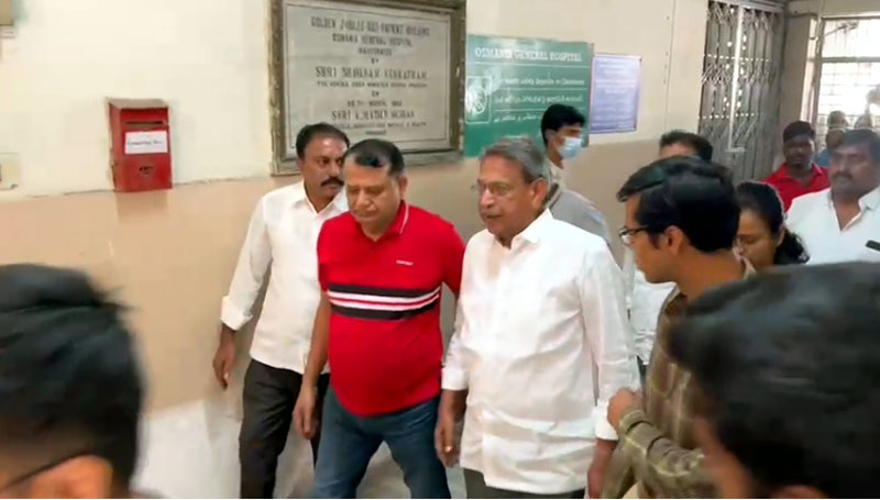 తండ్రి భాస్కర్ రెడ్డి అరెస్ట్ పై చిందులేస్తున్న అవినాష్ రెడ్డి