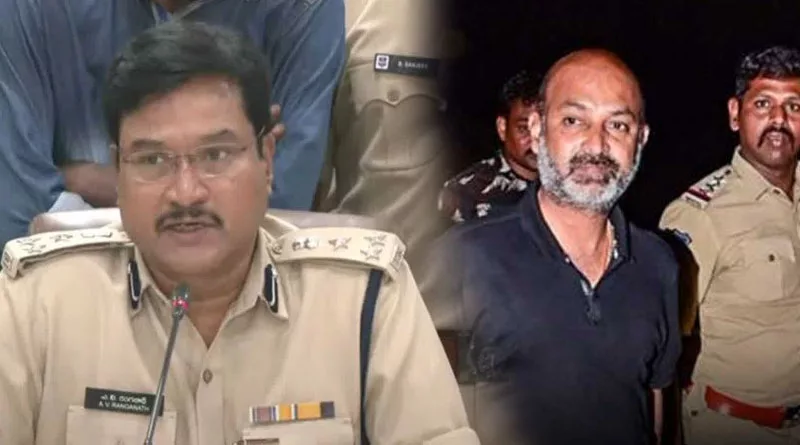 వరంగల్ పోలీస్ కమీషనర్ కు బండి సంజయ్ `రిటర్న్ గిఫ్ట్’!