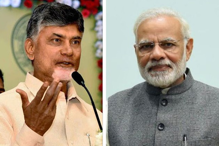Chandrababu Naidu hails PM Modi at a summit