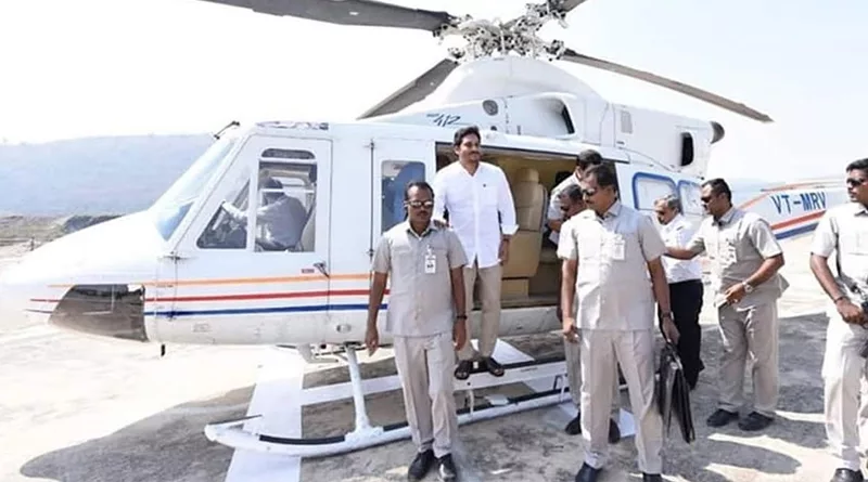 CM Jagan’s helicopter experienced a technical failure