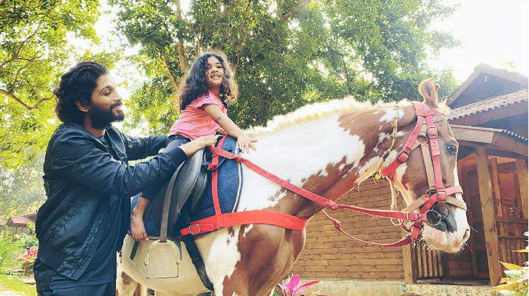 AA pens a cute note as his daughter Arha makes her grand debut in Samantha’s Shaakuntalam