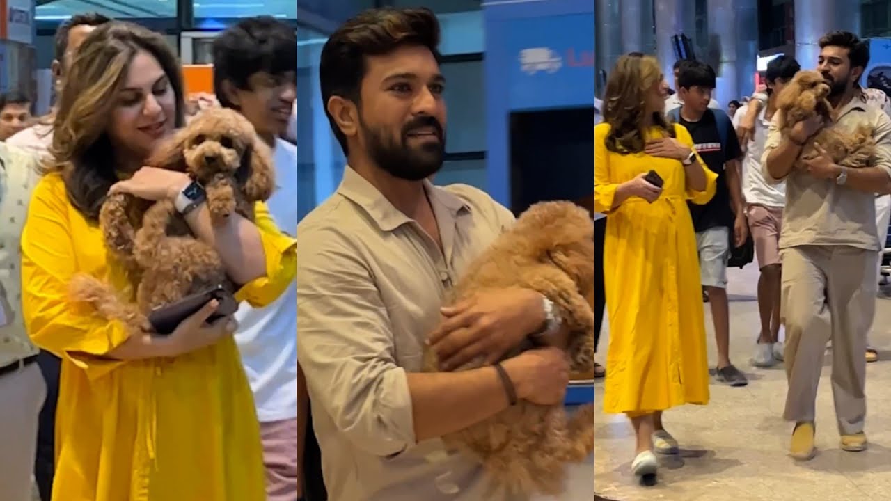 Rhyme welcomes back Ram Charan and Upasana!