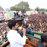 TDP Fort Uravakonda welcomes Lokesh grandly