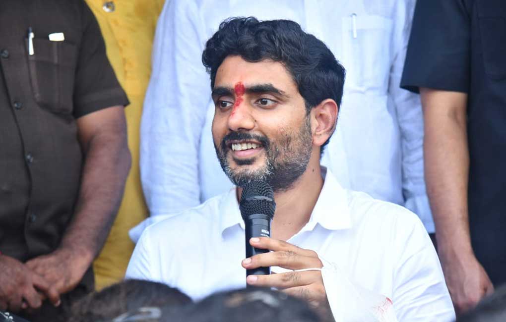 TDP will complete the Handri-Neeva project: Nara Lokesh