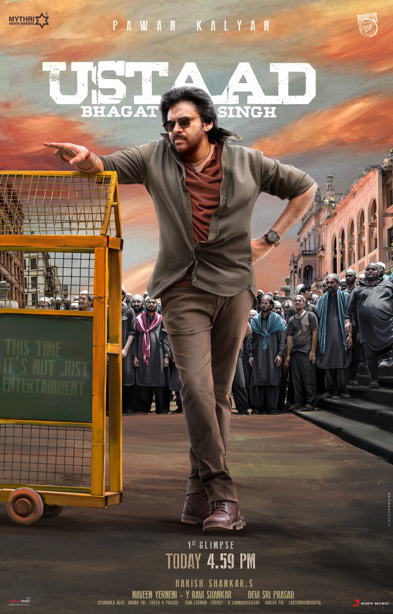 New Poster : Pawan Kalyan oozes Style and Swag in UBS