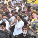 నంద్యాలలో రణరంగంగా లోకేష్ యాత్ర..భూమా అరెస్ట్