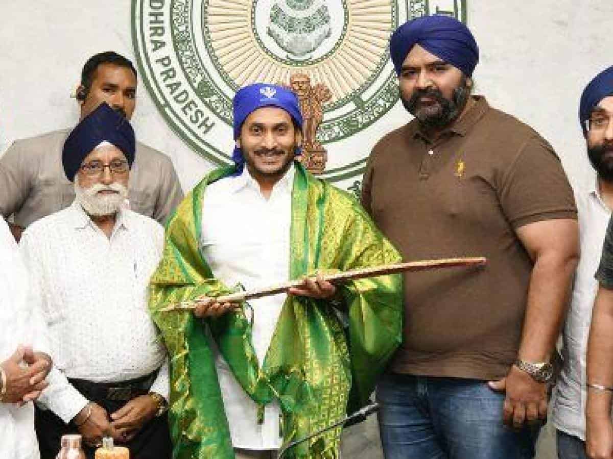 Jagan announced the establishment of a Sikh corporation in A.P