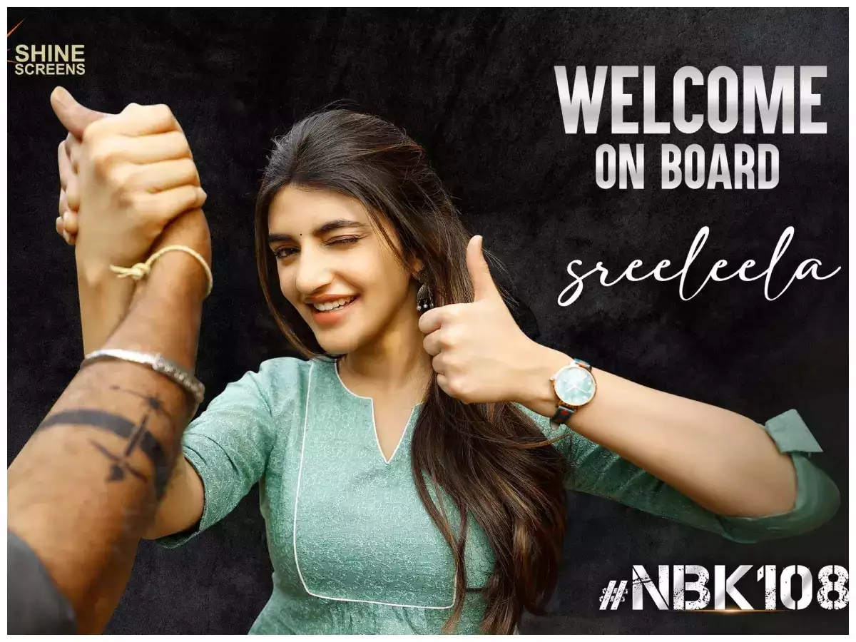 #NBK108: Sreeleela to play a crucial role alongside Balayya