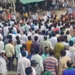 Thullur village of Amaravati turned into a war zone