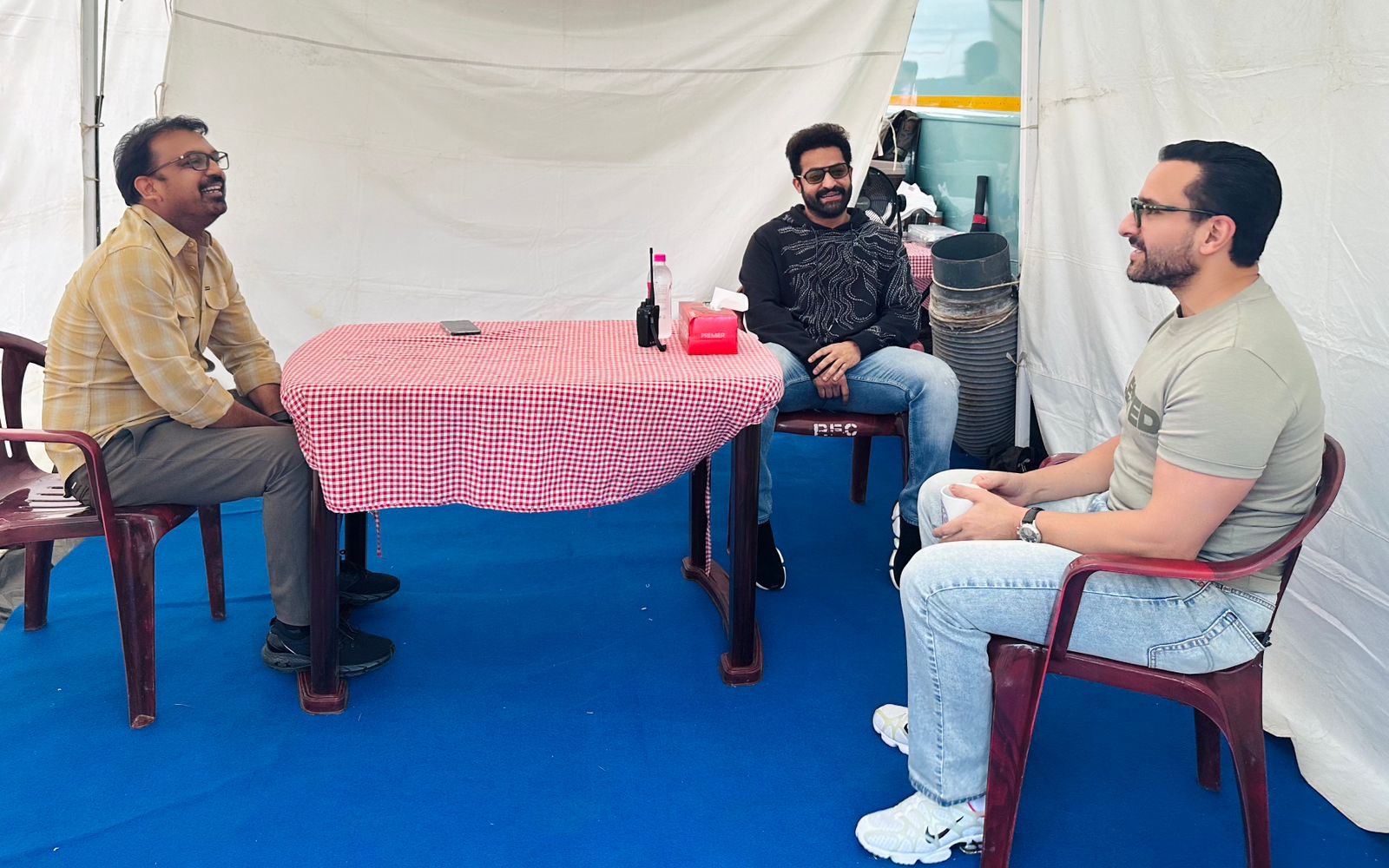 Devara : NTR and Saif in an intense face-off