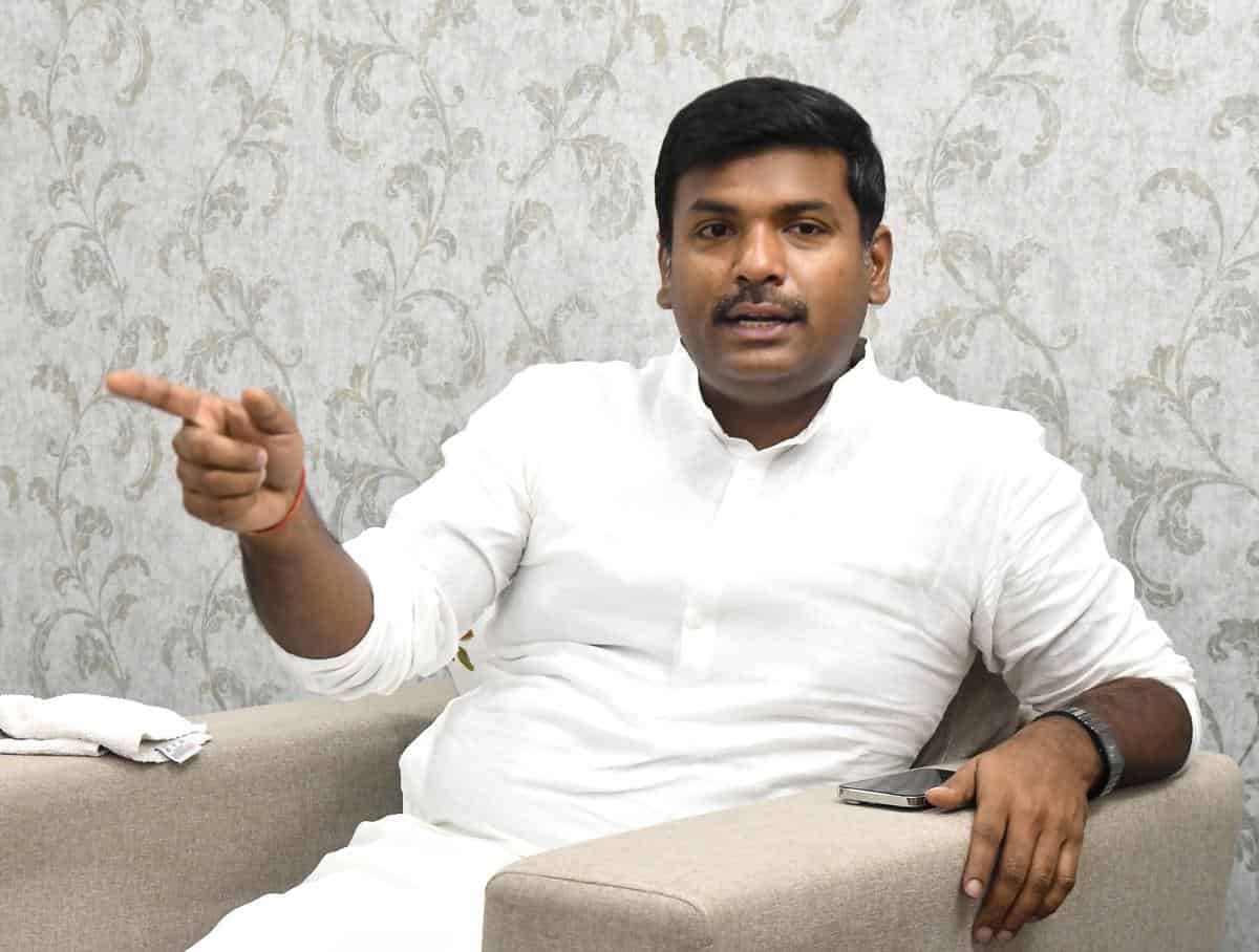 Minister Amarnath’s retort to KCR on real estate