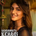 Smiling Sreeleela in Bhagavanth Kesari