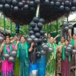 Farmers protested against CM’s action in Amaravati