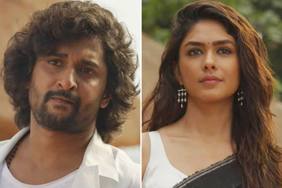 A fresh update on Nani-31: Mrunal completes her schedule